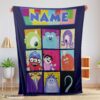 Top Disney Cartoon Monsters Inc Movie Blanket  Customize Blanket