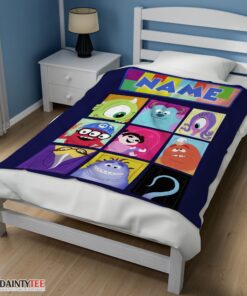 Top Disney Cartoon Monsters Inc Movie Blanket  Customize Blanket - Image 3