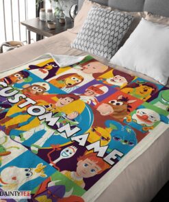 Top Disney Cartoon Toy Story Velveteen Cute Blanket Fleece Customized Blanket - Image 4