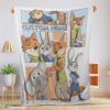 Top Disney Cartoon Zootopia Velveteen Cute Blanket Fleece Customized Blanket