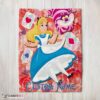 Top Disney Cheshire Cat Alice In Wonderland Blanket Fleece Customized Blanket