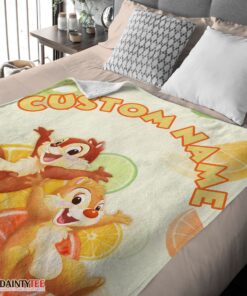 Top Disney Chip 'N' Dale Chip And Dale Blanket Fleece Customized Blanket - Image 4