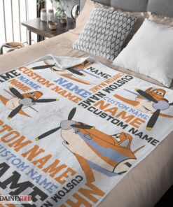 Top Disney Dusty Crophopper Blanket Fleece Customized Blanket - Image 4