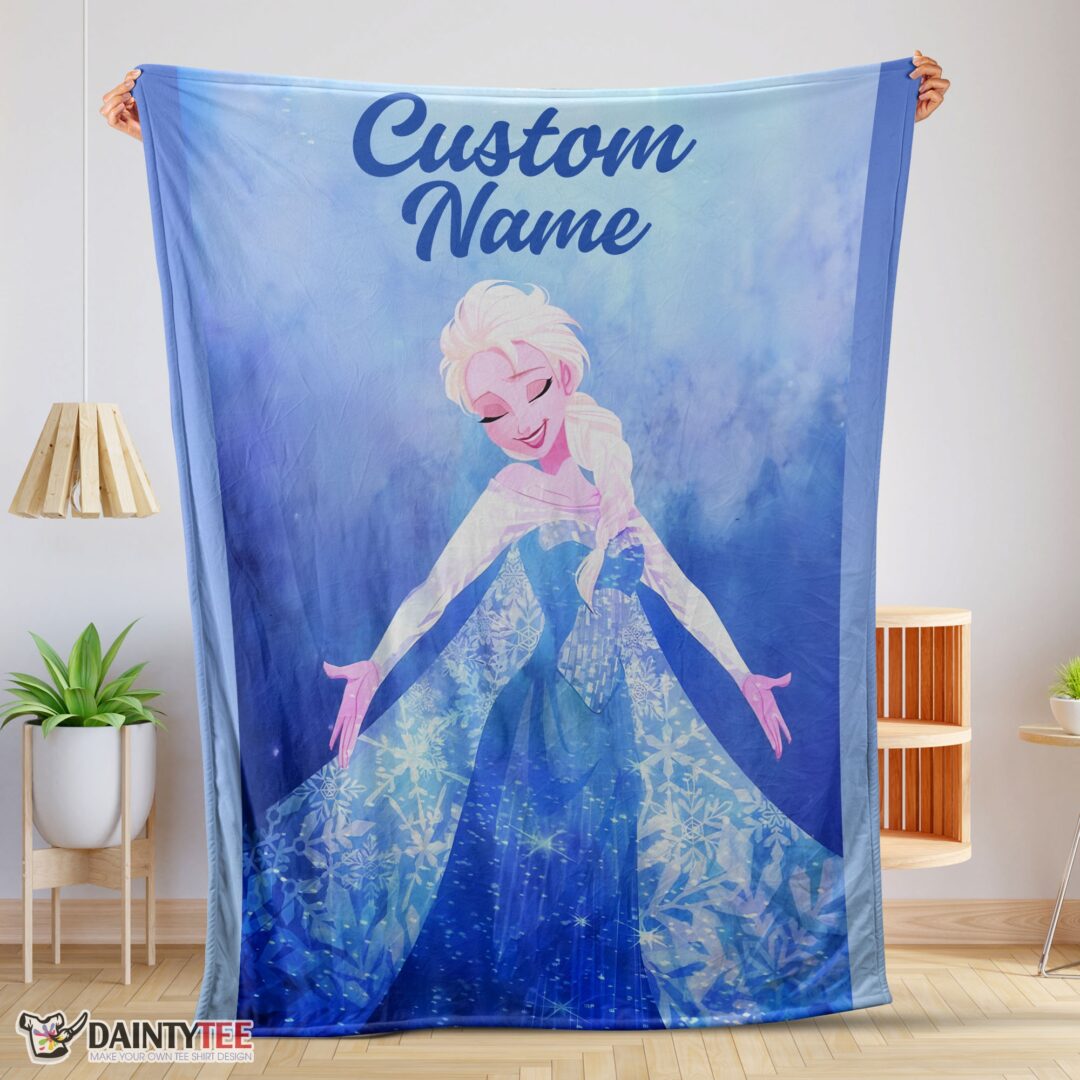 top-disney-frozen-magic-elsa-blanket-fleece-customized-blanket-mk-01-1 Top Disney Frozen Magic Elsa Blanket Fleece Customized Blanket
