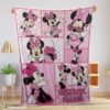 Top Disney Minnie Mouse And Friends Minnie Mouse Moods Blanket Customize Blanket