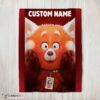 Top Disney Pixar Turning Red Blanket Fleece Customized Blanket