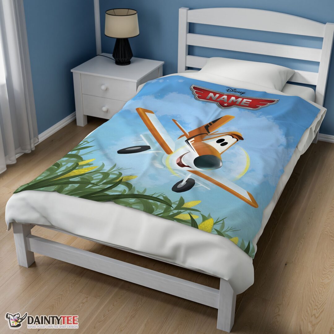 top-disney-planes-movie-dusty-crophopper-blanket-fleece-customized-blanket-mk-02 Top Disney Planes Movie Dusty Crophopper Blanket Fleece Customized Blanket - Image 3