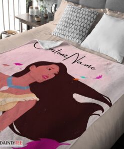 Top Disney Pocahontas Blanket Fleece Customized Blanket - Image 4