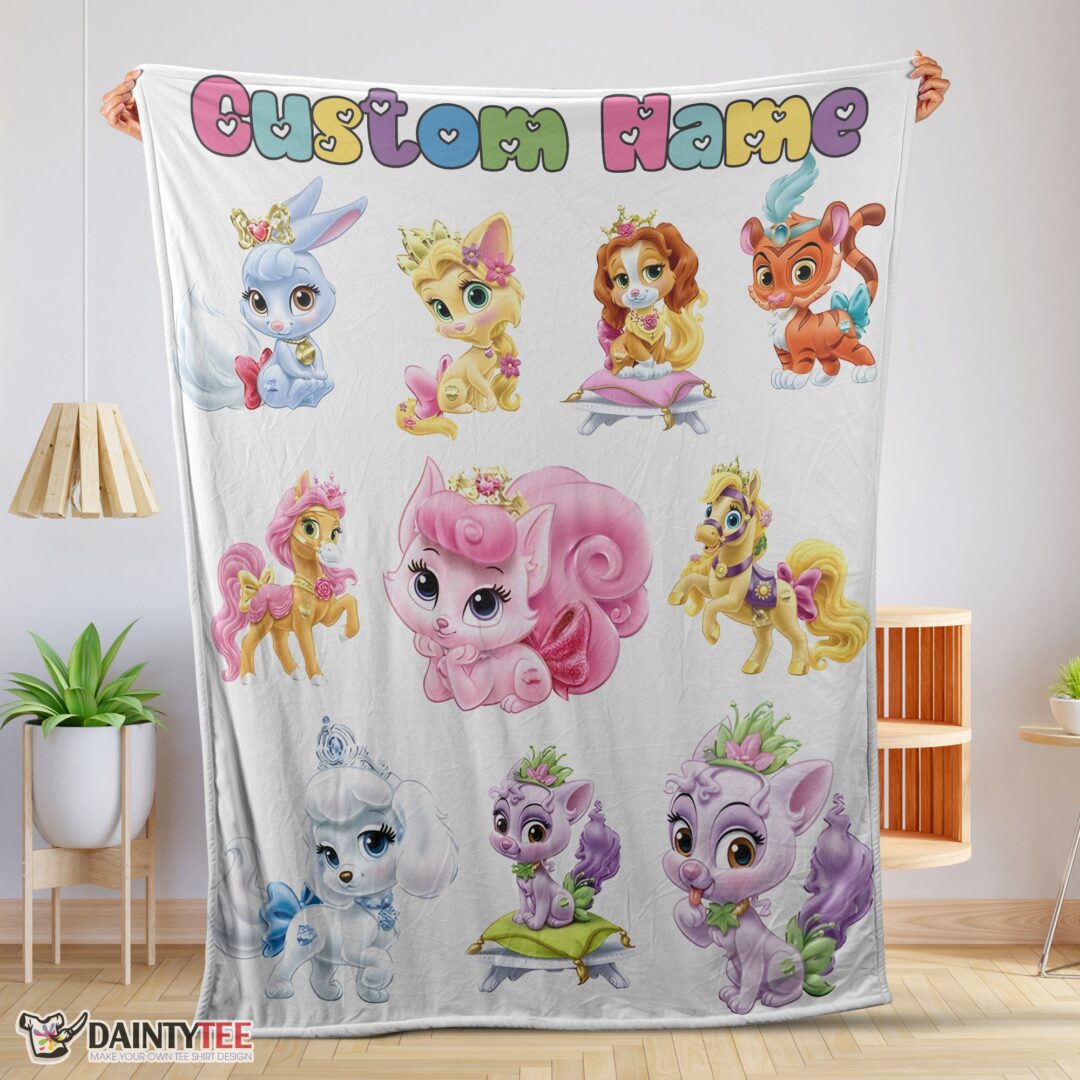 top-disney-princess-palace-pets-blanket-fleece-customized-blanket-mk-01-1 Top Disney Princess Palace Pets Blanket Fleece Customized Blanket