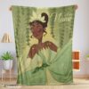 Top Disney Princess Tiana Blanket Fleece Customized Blanket
