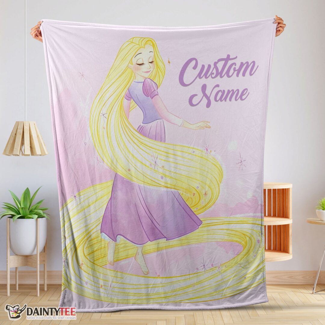 top-disney-rapunzel-blanket-fleece-customized-blanket-mk-01 Top Disney Rapunzel Blanket Fleece Customized Blanket
