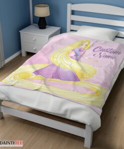 Top Disney Rapunzel Blanket Fleece Customized Blanket - Image 3