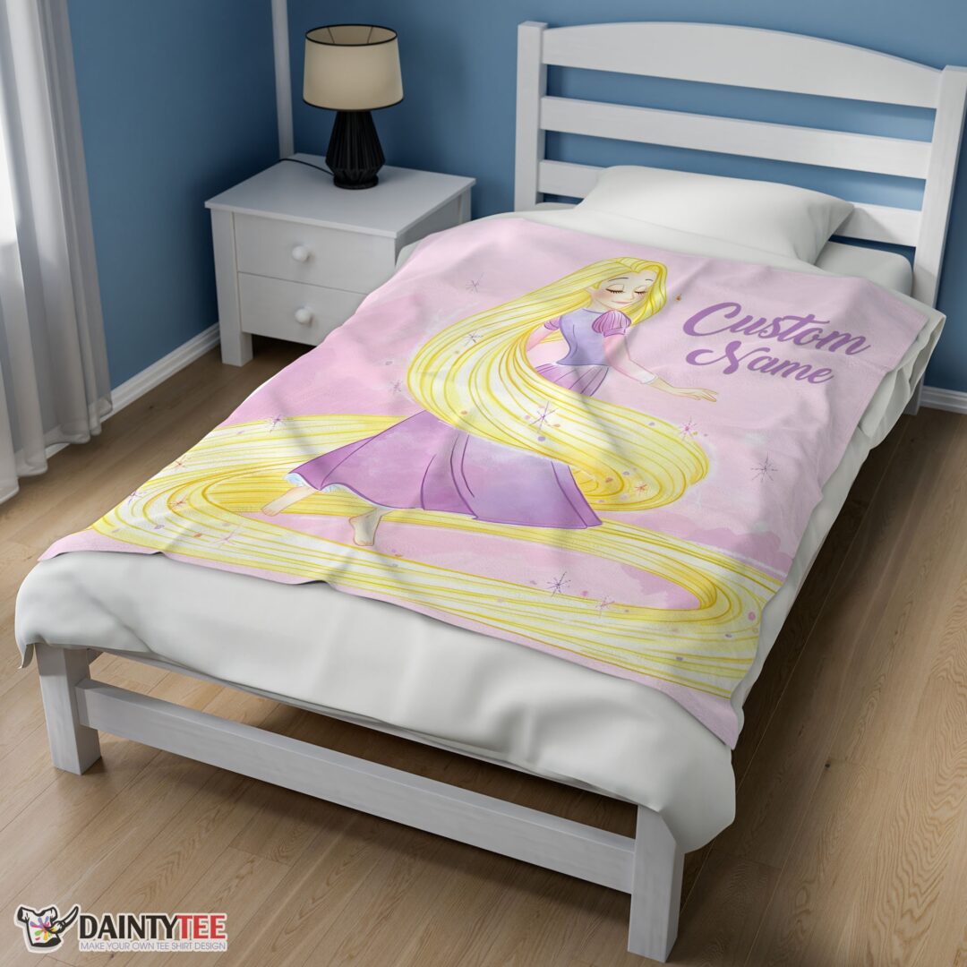 top-disney-rapunzel-blanket-fleece-customized-blanket-mk-02 Top Disney Rapunzel Blanket Fleece Customized Blanket - Image 3