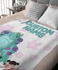 Top Disney Sulley & Boo Monsters Inc Blanket Fleece Customized Blanket - Image 4
