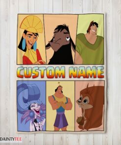 Top Disney The Emperor's New Groove Blanket Fleece Customized Blanket