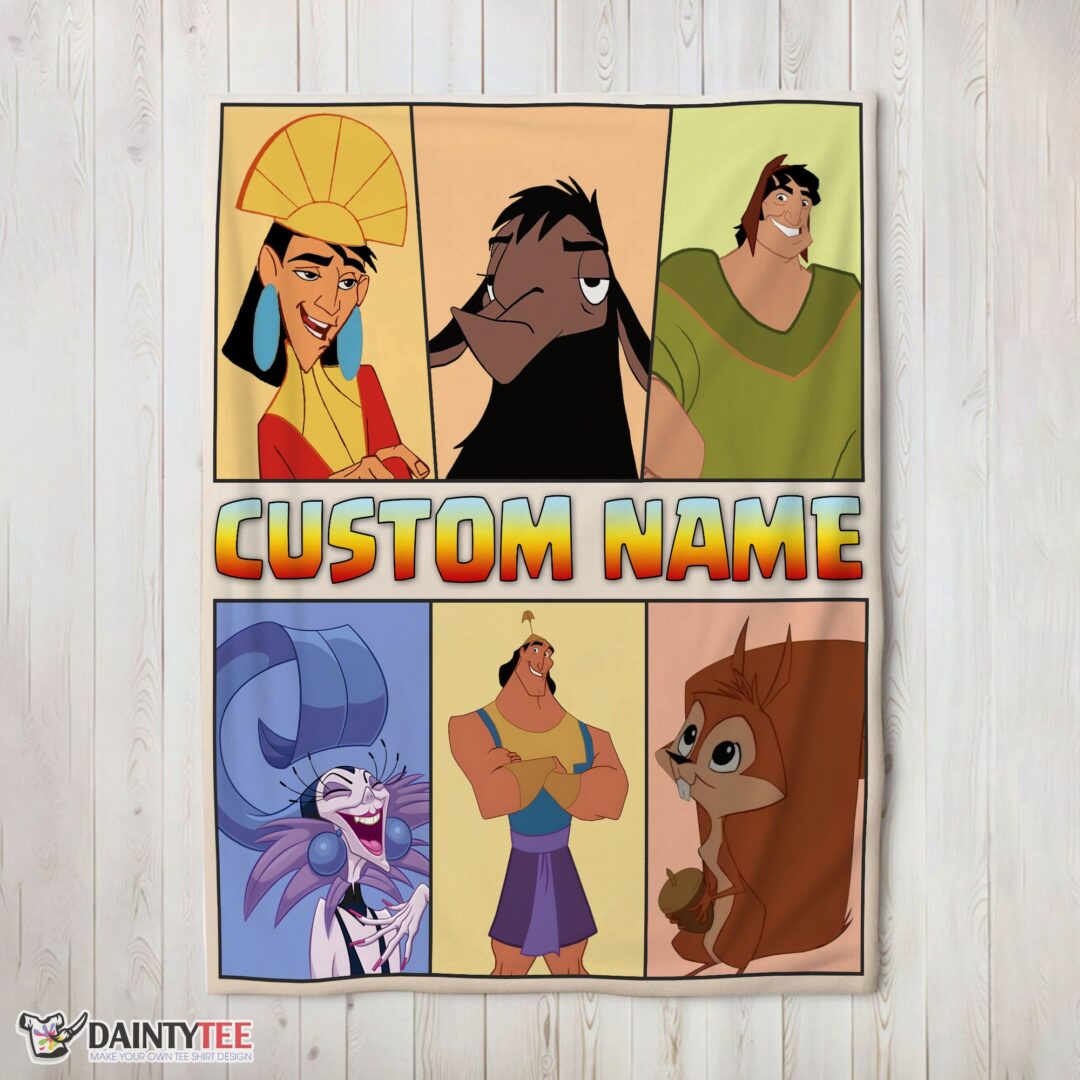 top-disney-the-emperors-new-groove-blanket-fleece-customized-blanket-mk-02-1 Top Disney The Emperor's New Groove Blanket Fleece Customized Blanket
