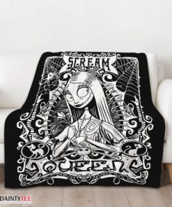 Top Disney The Nightmare Before Christmas Sally Scream Queen Blanket Fleece Customized Blanket - Image 3