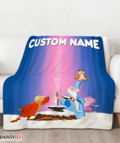 Top Disney The Sword In The Stone Magic And Wonder Blanket Fleece Customized Blanket - Image 3