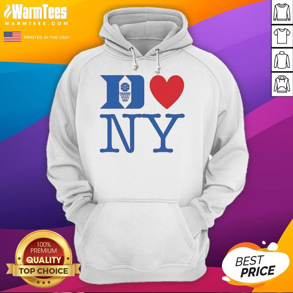 top-duke-mens-basketball-love-ny-hoodie Top Duke Men's Basketball hoodie in New York style, perfect for fans showcasing team pride and urban fashion.