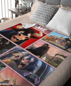 Top Ferdinand And Friends The Gentle Bull's Journey Blanket Fleece Customized Blanket - Image 4