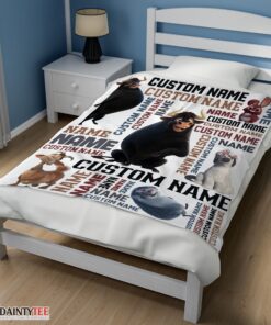 Top Ferdinand The Bull And Friends Blanket Fleece Customized Blanket - Image 3