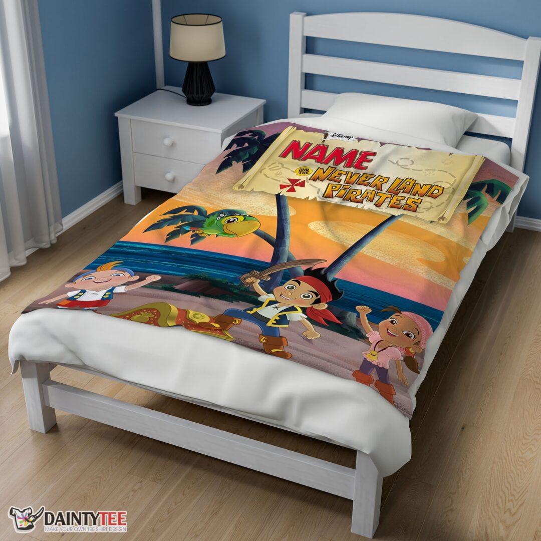 top-jake-and-the-never-land-pirates-blanket-fleece-customized-blanket-mk-01-2 Top Jake And The Never Land Pirates Blanket Fleece Customized Blanket - Image 3