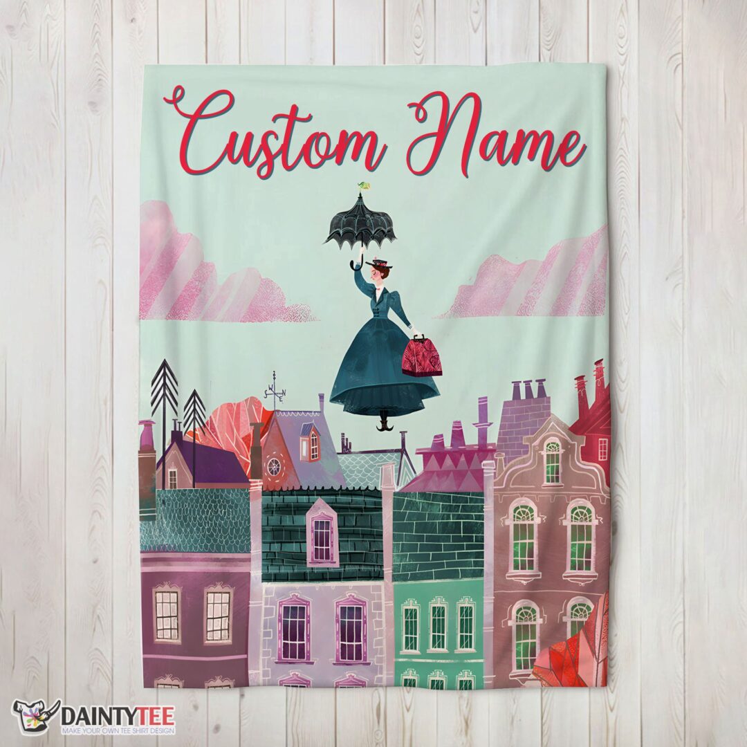 top-mary-poppins-film-classic-movie-blanket-fleece-customized-blanket-mk-02-1 Top Mary Poppins Film Classic Movie Blanket Fleece Customized Blanket