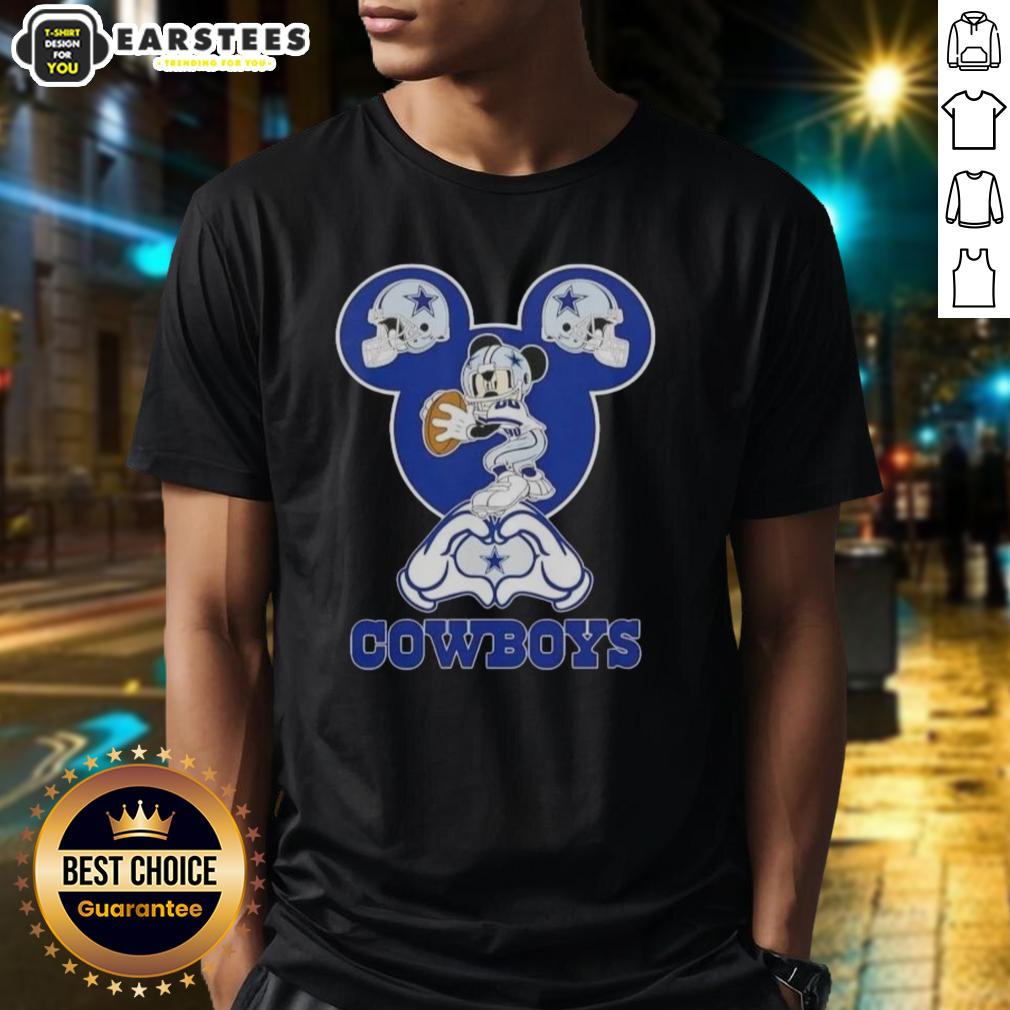 top-mickey-hands-heart-love-dallas-cowboys-football-t-shirt Top Mickey Hands Heart Love Dallas Cowboys Football T-Shirt design featuring iconic Mickey gloves around a heart.