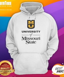 Missouri State University hoodie in vibrant green, showcasing the top MU logo, perfect for school spirit and style.