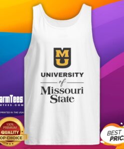 Top Mu University Missouri State tank top featuring the school's logo, perfect for casual wear and alumni pride.