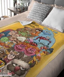 Top Muppet Show Characters Blanket Fleece Customized Blanket - Image 4