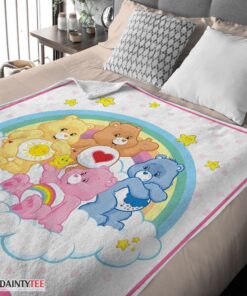 Top Nelvana The Care Bears Family Fleece Blanket Customize Blanket - Image 4