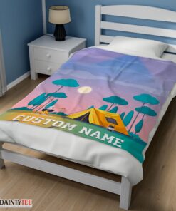 Top Outdoor Adult Kid Colorful Camping Customized Blanket - Image 3