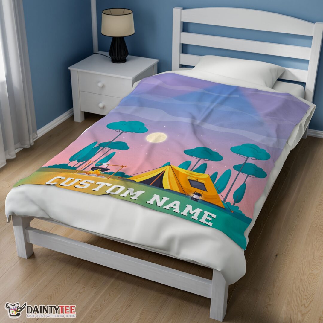 top-outdoor-adult-kid-colorful-camping-customized-blanket-mk-02 Top Outdoor Adult Kid Colorful Camping Customized Blanket - Image 3