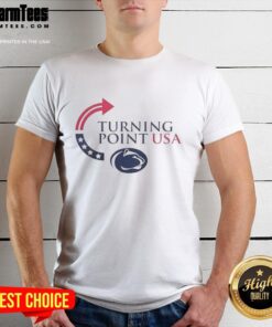 Top Penn State Nittany Lions X Freedom Turning Point USA Charlie Kirk T-Shirt featuring bold graphics and vibrant colors.