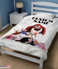 Top Personalized The Great Mouse Detective With Friends Blanket Fleece Customized Blanket - Image 3