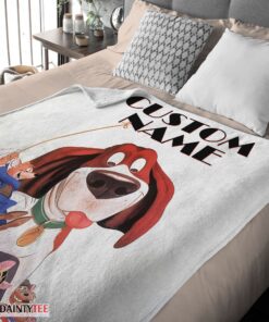 Top Personalized The Great Mouse Detective With Friends Blanket Fleece Customized Blanket - Image 4