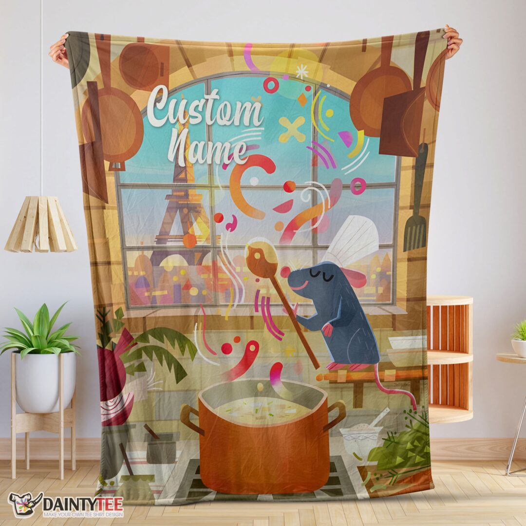 top-pixar-ratatouille-warm-soft-remy-chief-blanket-fleece-customized-blanket-mk-01-1 Top Pixar Ratatouille Warm & Soft Remy Chief Blanket Fleece Customized Blanket