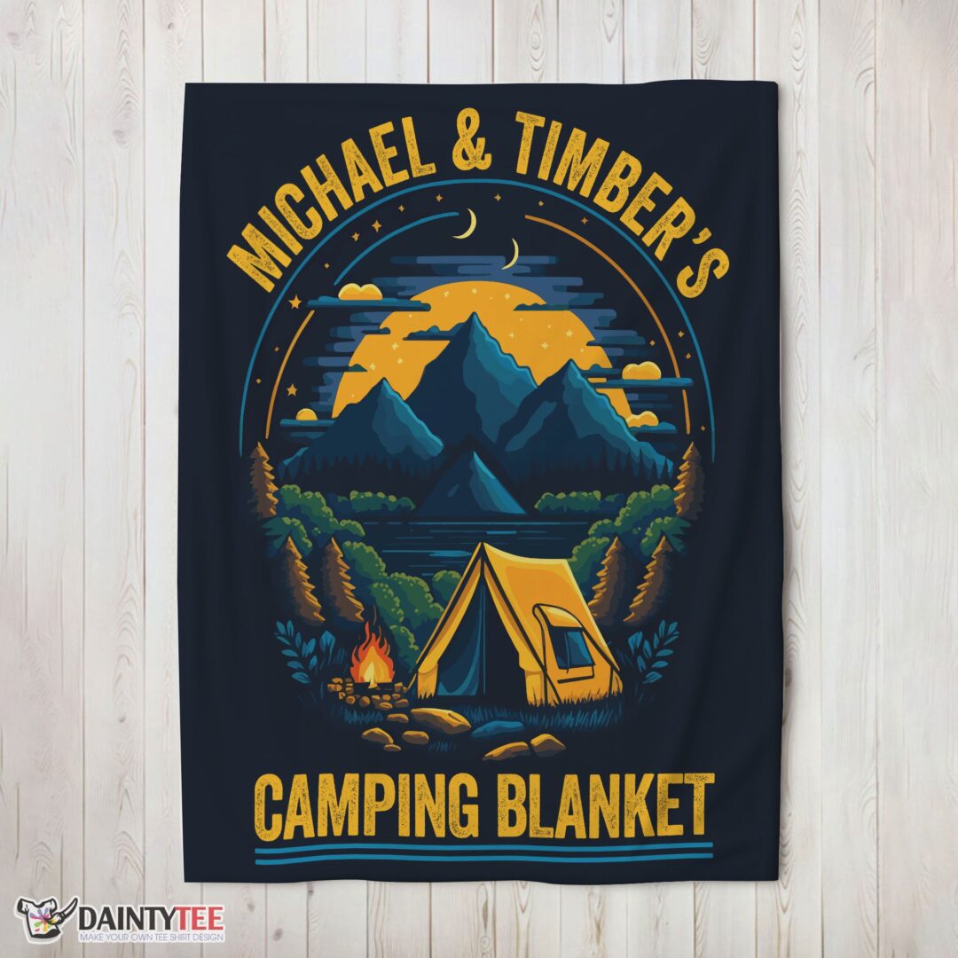 top-pretty-vintage-camping-blanket-fleece-customized-blanket-mk-02 Top Pretty Vintage Camping Blanket Fleece Customized Blanket