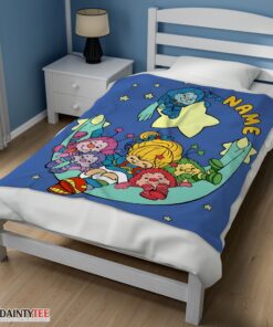 Top Rainbow Brite Sleeping On The Star Blanket Fleece Customized Blanket - Image 3