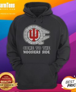 Top Star Wars Come to the Indiana Hoosiers Side Hoodie featuring iconic designs and team colors, perfect for fans.
