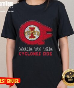 Top Star Wars tee for Iowa State Cyclones fans featuring a stylish design perfect for ladies.