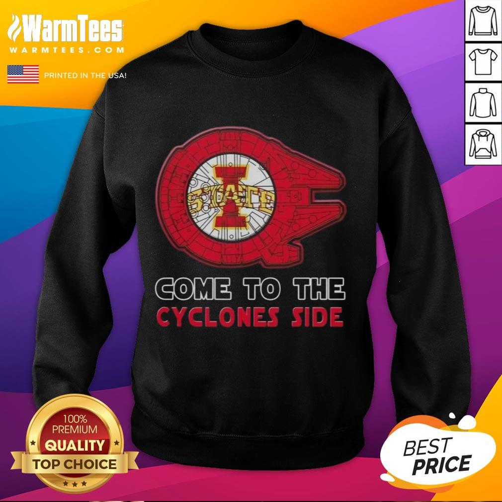 top-star-wars-come-to-the-iowa-state-cyclones-side-sweatshirt Alt Text: Top Star Wars Come to the Iowa State Cyclones side sweatshirt featuring unique design and vibrant colors.