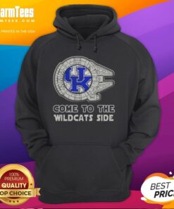 Stylish Top Star Wars Come To The Kentucky Wildcats Side Hoodie featuring iconic designs and team colors.