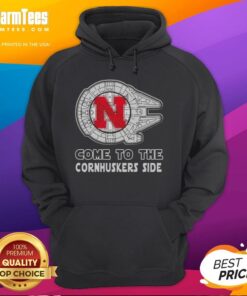 Top Star Wars Come to the Nebraska Cornhuskers Side Hoodie featuring a unique design for fans and stylish comfort.