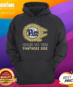 Top Star Wars hoodie featuring Pittsburgh Panthers logo, perfect for fans of both franchises. Stylish and cozy apparel.