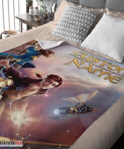 Top Treasure Planet Movie Poster Blanket Fleece Customized Blanket - Image 4