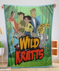 Top Wild Kratts Adventure Blanket Fleece