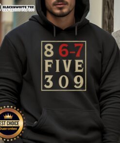 Premium 867 Five 309 Hoodie in stylish design, showcasing quality fabric and comfortable fit for everyday wear.
