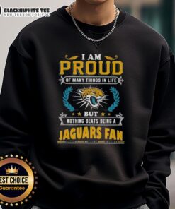 Awesome sweatshirt for Jacksonville Jaguars fans, showcasing pride and passion for the team in bold design.